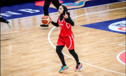 پیروزی بسکتبال زنان ایران مقابل مغولستان