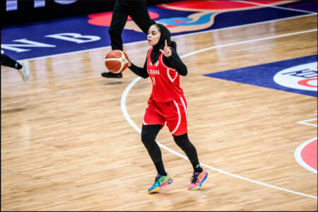 پیروزی بسکتبال زنان ایران مقابل مغولستان