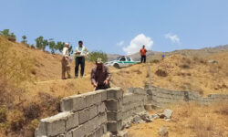 نیم هکتار از اراضی ملی روستای کندر رفع تصرف شد