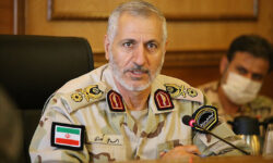 بازدید فرمانده مرزبانی فراجا از روند بازگشت زائران در پایانه مرزی خسروی