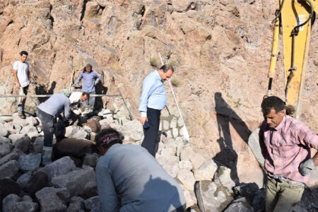 بازدید از پروژه آبخیزداری کویین در طالقان