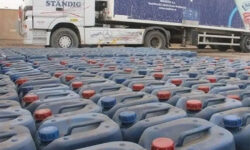 کشف 2500 ليتر فرآورده نفت شبيه به گازوئيل غير مجاز در اشتهارد